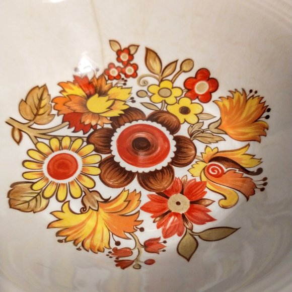 Pre-loved Myott small salad/dessert bowl/trinket dish - Festival line - Picture 3 of 5